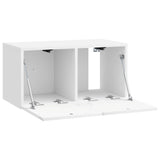 Wall-Mounted TV Cabinet High Gloss White 59.5 x 31 x 30 cm 898539