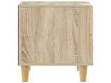 Bedside Table Sonoma Oak 62 x 34.5 x 48 cm Engineered Wood 895007