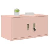 Storage Cabinet Pink 80 x 40 x 40 cm Steel 891671