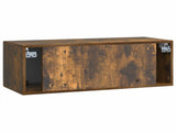 Wall-Mounted TV Cabinet Smoked Oak 78.5 x 31 x 30 cm 898210
