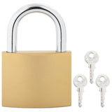 U Lock with Keys 50 pcs Brass Iron 42021941