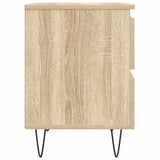 Bedside Cabinet Sonoma Oak 40x35x50 cm Engineered Wood 826882