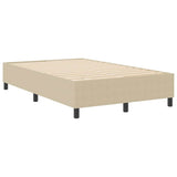 Platform Bed Frame Grey Green 120 x 190 cm Fabric 3337401