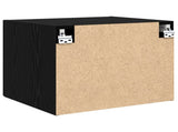 Wall Cabinet Black oak 50 x 42.5 x 40 cm Engineered wood 879652