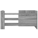 TV Cabinet Grey Sonoma 80x35x40 cm Engineered Wood 848372