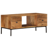 Coffee Table 90x45x40 cm Solid Mango Wood 286559