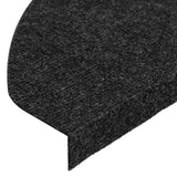 Stair Mats Self-adhesive 20 pcs Black 65x22.5x3.5 cm 3365906
