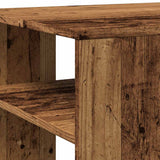 Coffee Table Old Wood 100x50x40 cm Engineered Wood 856556