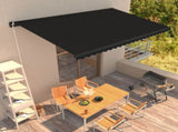 Manual Retractable Awning 450x300 cm Anthracite 3051240