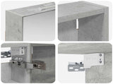 Bathroom Cabinet Set 3 pcs 100 x 10.5 x 60.5 cm Engineered wood 3403707