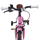 Kids Bike 16 Inches for 4-6 Years Old Light Pink 42009686