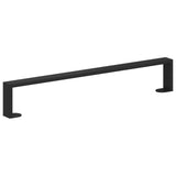 Furniture Feet 12 pcs Black 596 x 40.5 x 100 mm Iron 864819