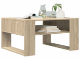 Coffee Table Sonoma Oak 66 x 53 x 45 cm Engineered Wood 8000102