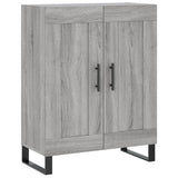 Highboard Grey Sonoma 69.5x34x180 cm Engineered Wood 3189987