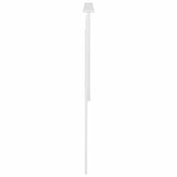 Headboard Gloss White 100 cm Engineered Wood 887598