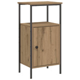 Bedside Cabinets 2 pcs Artisan Oak 41x31x80 cm Engineered Wood 857249