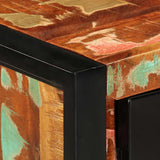 Console Cabinet Multicolour 90x35x75 cm Solid Wood Reclaimed 4013572