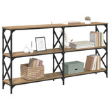 Console Table Artisan Oak 156 x 28 x 80.5 cm Engineered Wood 882785