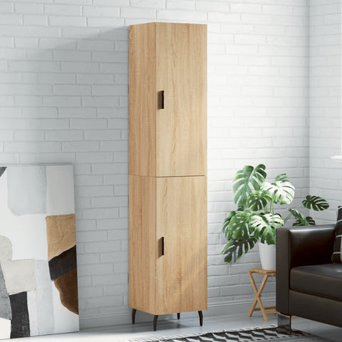 Highboard Sonoma Oak 34.5x34x180 cm Engineered Wood 3198804