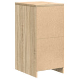 Garage Storage Cabinet Sonoma Oak 40x51x85 cm Solid Wood Pine 860537