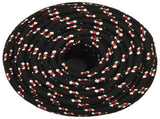 Multipurpose Utility Rope 12 mm 100 m Black and Red PP 3473129