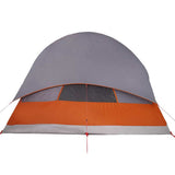 Family Tent Tunnel 8-Person Grey Waterproof 94736