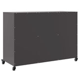 Sideboard Black 100.5x39x72 cm Steel 846740