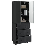 Cabinet Set 2 pcs 66 x 34.5 x 90 cm Engineered Wood 3416377