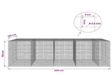 Gabion with 3.5 mm Wire and 5x5 cm Mesh 450x100x150 cm 3462459