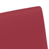 Dining Chairs with Wheels 2 pcs Wine red 57 x 66 x 94 cm 42017820