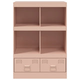Highboard Pink 67x39x95 cm Steel 841800