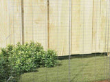 Rabbit Cage Silver 200 x 100 x 210 cm Galvanised Steel 42019241