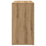 Cosmetic Cabinet Artisan Oak 80x40x75 cm Engineered Wood 857030