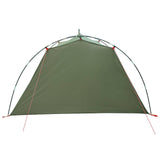 Tunnel Tent Olive Green 4-Person 185T Polyester with PU Coating 42019359
