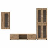 TV Cabinet Set FLORIN 3 pcs Artisan Oak Engineered Wood 3397953