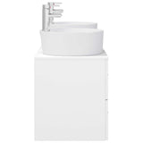 Bathroom Cabinet Set 3 pcs White 49.5 x 44.5 x 65 cm 3405875