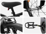 Kids Bike 16 Inches for 4-6 Years Old Black 42009345
