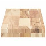 Floating Shelves 4 pcs 80x20x4 cm Untreated Solid Wood Acacia 3279426