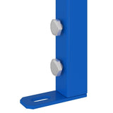 Bathroom Wall Support Height Adjustable Blue 50 x 3 x 112 cm 4106574
