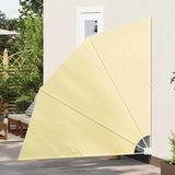 Balcony Privacy Screen 210 x 210 cm Polyester Sand 42000938