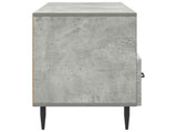 TV Cabinet Concrete Grey 102 x 34.5 x 50 cm Engineered Wood 894908