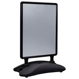 A1 Waterbase Poster Stand Black Aluminium Alloy 51205