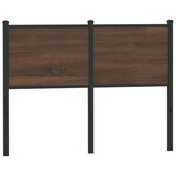 Replace Headboard Brown Oak 120 cm Engineered Wood and Steel 4007796