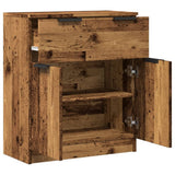 Sideboard Old Wood 60x30x70 cm Engineered Wood 856838
