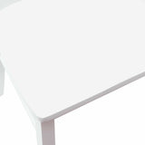 Dining Chairs 2 pcs White 50 x 52.5 x 91 cm Solid Rubber Wood 42020453