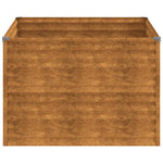Garden Raised Bed 100x100x69 cm Corten Steel 152002
