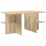 Coffee Table Sonoma Oak 87 x 50 x 45 cm Engineered Wood 8001057