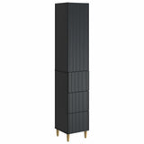 Cabinet Set 2 pcs 33 x 34.5 x 90 cm Engineered Wood 3416566