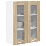 Hanging Cabinet Sonoma Oak 60 x 31 x 80 cm Engineered Wood 884316