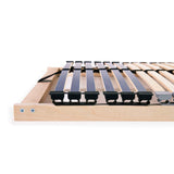 Slatted Bed Base without Mattress with 42 Slats 7 Zones 140x200 cm 246466